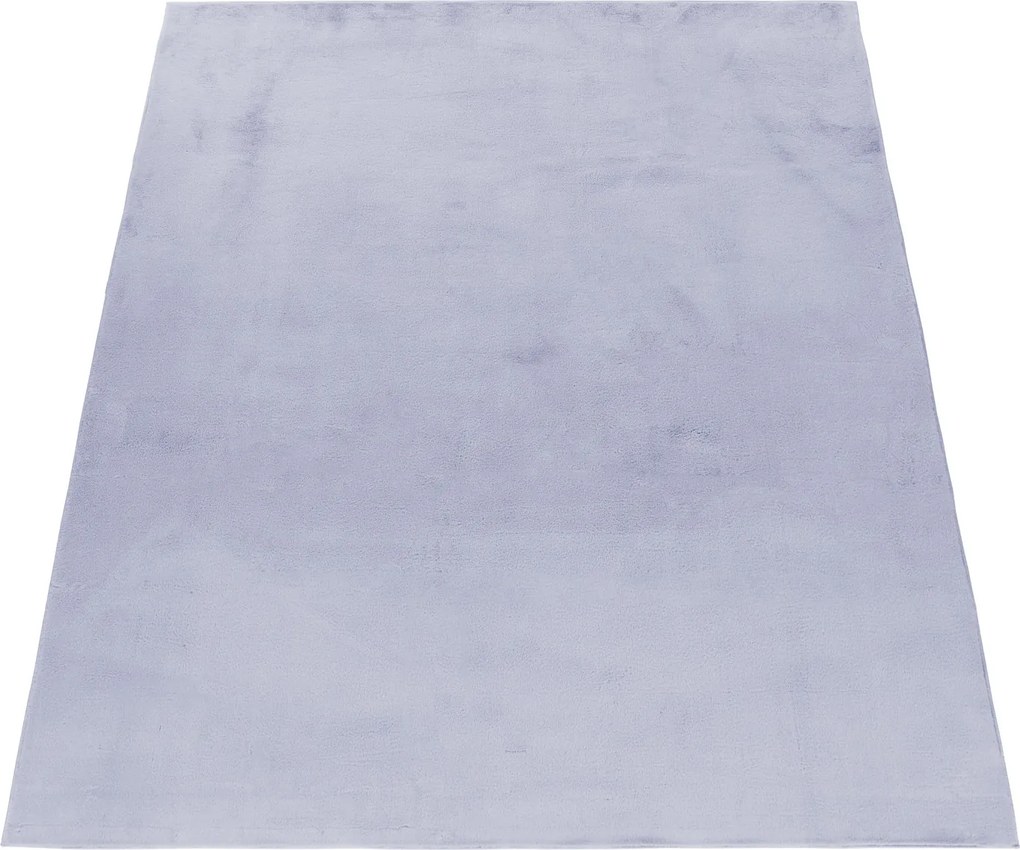 Ayyildiz, Kusový koberec Pouffy 5100 Silver, 60x110, šedá, obývacia izba