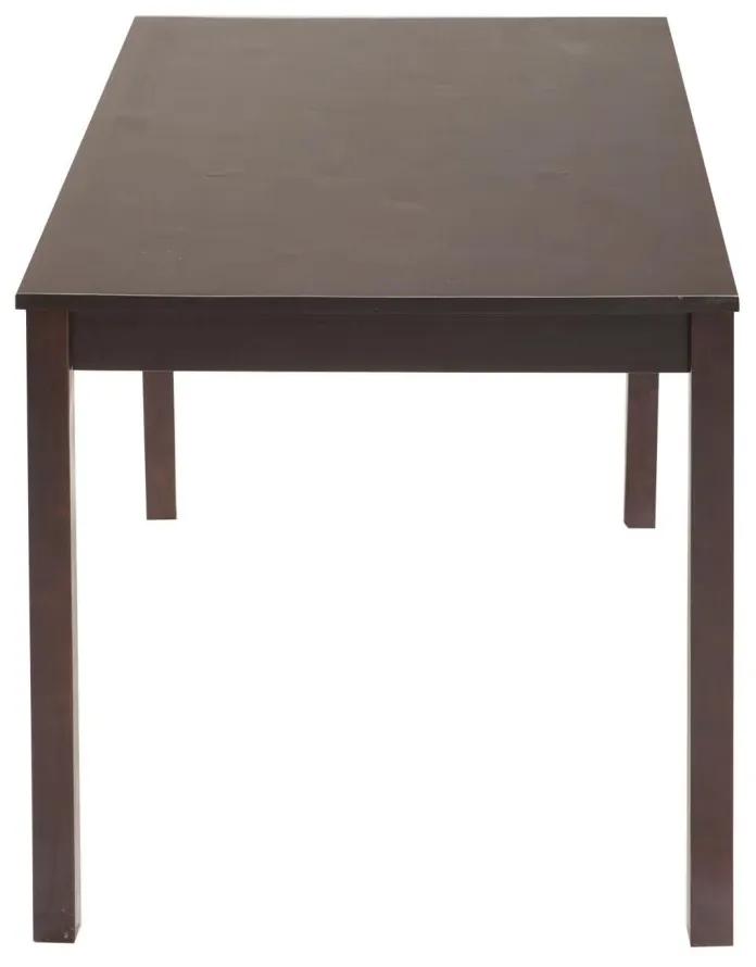 IDEA nábytok Jedálenský stôl 8848 tmavohnedý