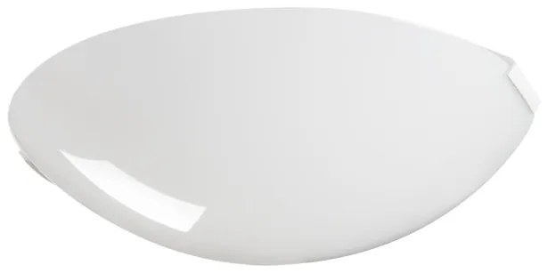 KANLUX Prisadené stropné osvetlenie KENTI, 1xE27, 40W, 25cm, okrúhle, biele