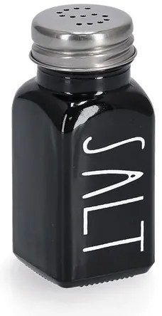 Zeller Present Soľnička a korenička, súprava, BLACK&WHITE, 2 x 80 ml