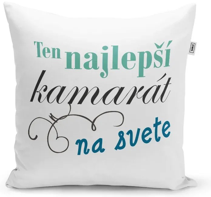 Sablio Vankúš Najlepší kamarát na svete: 40x40 cm