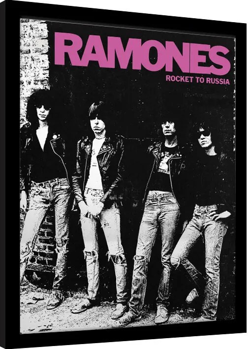 Rámovaný Obraz - Ramones - Rocket to Russia