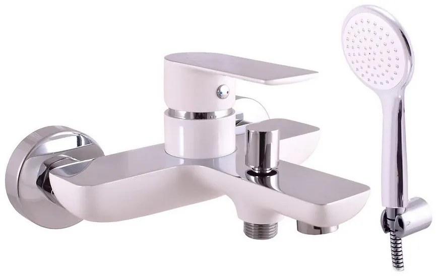 Batéria vaňová Rav-Slezak Vltava chróm/biela VT454.5/1CB