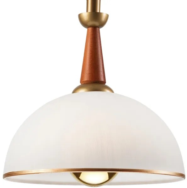 Sťahovací luster CHIARA 1xE27/60W/230V tmavohnedá/buk