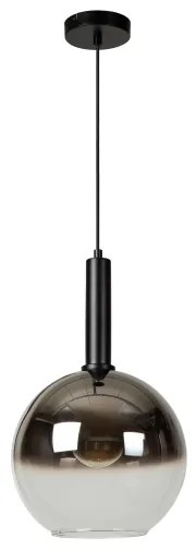 Lucide 45402/30/30 - Luster na lanku MARIUS 1xE27/40W/230V čierna