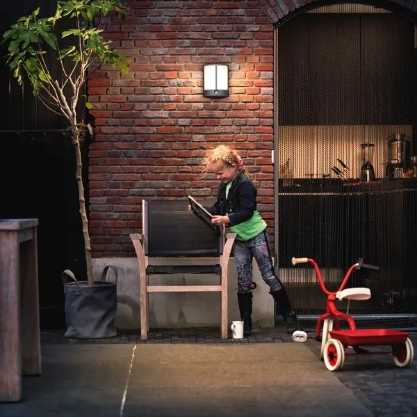 Philips 16465/93/16 - LED vonkajšie svetlo s čidlom MYGARDEN STOCK LED/6W IP44