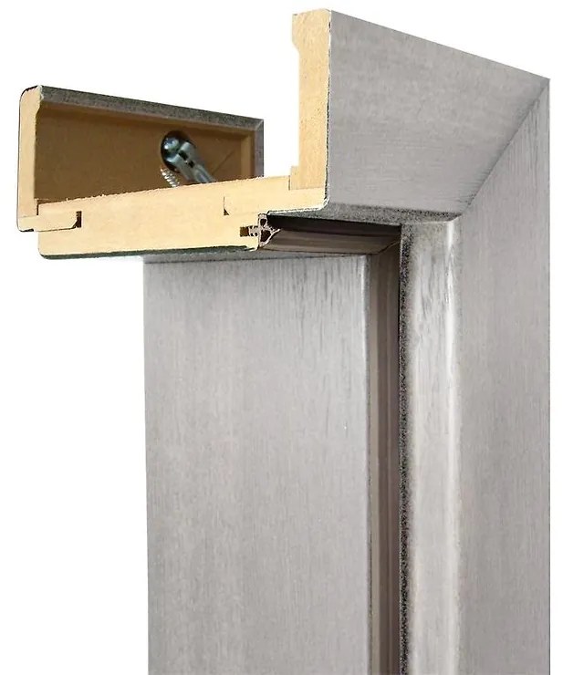 Regulovaná zárubňa 80P 80-100 dub strieborný