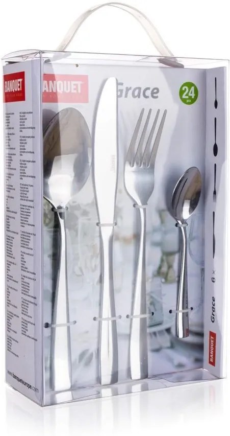 Banquet 24-dielna sada nerezových príborov GRACE