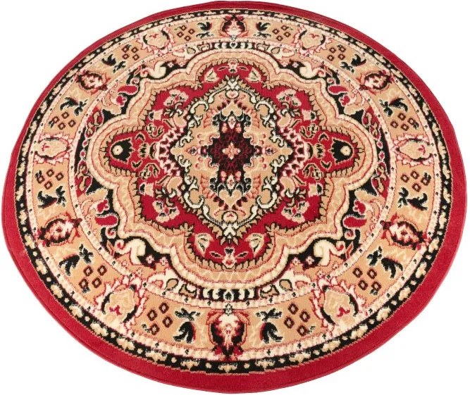 TA Koberec E951A ČERVENÉ ATLASOVÉ KOLESO Rozmer: 80x80 cm