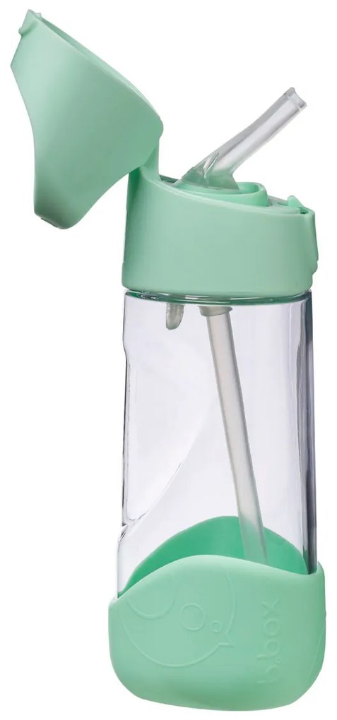 Fľaša na pitie so slamkou 450 ml - spearmint