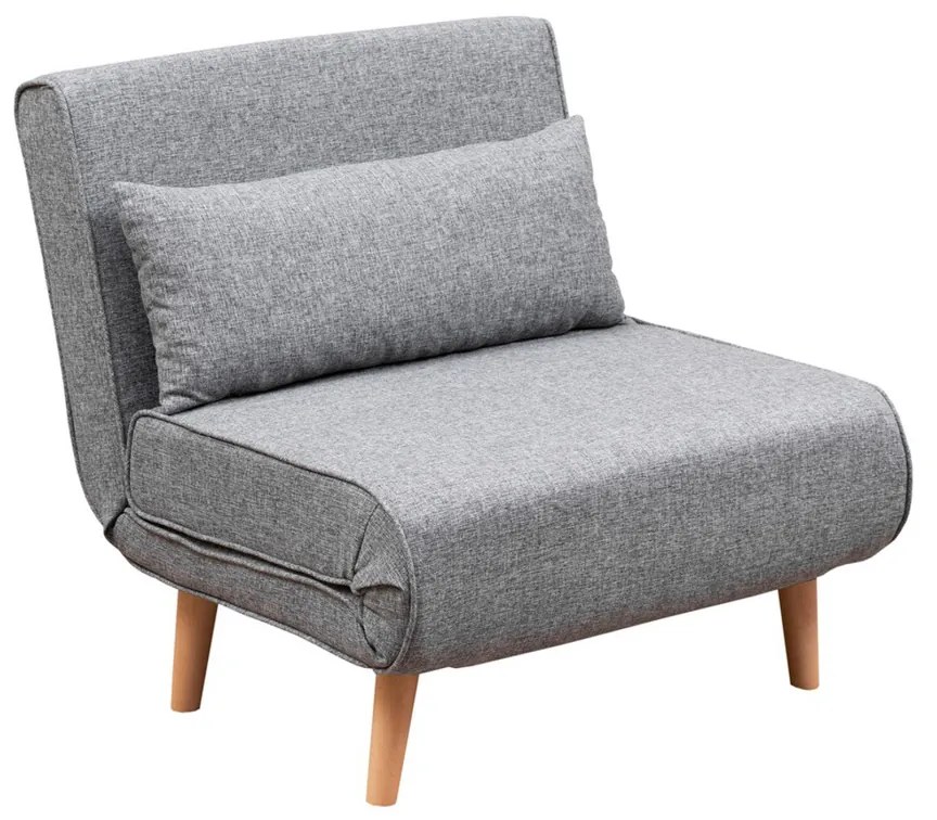 Kreslo Folde Single Light Grey