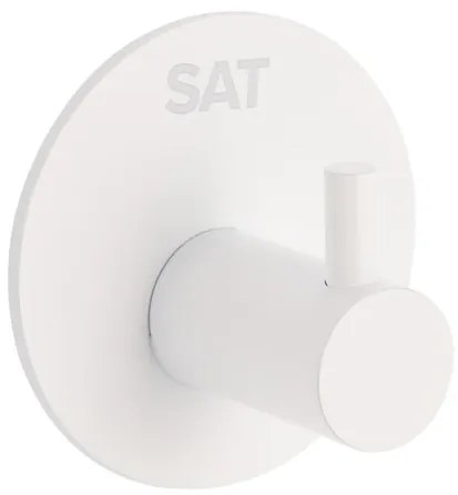 Háčik SAT montáž bez vŕtania biela HACEKNALEP1KB