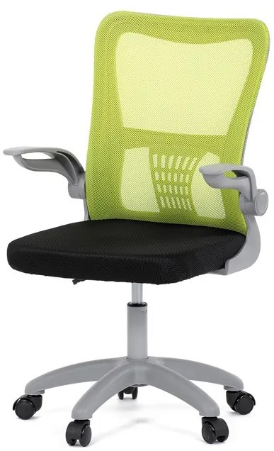 Autronic BONTEC Detská stolička, výškovo nastaviteľná, šedá sieťovina, KA-K2008 GREY Farba: Zelená