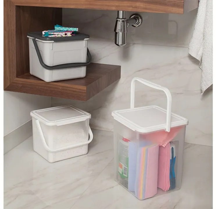 Rotho Box na prací prášok (5 kg), 9 l, s rúčkou, DETERGENT