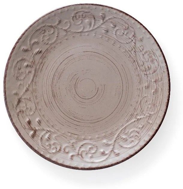 Pieskovohnedý kameninový tanier Brandani Serendipity, ⌀ 27,5 cm