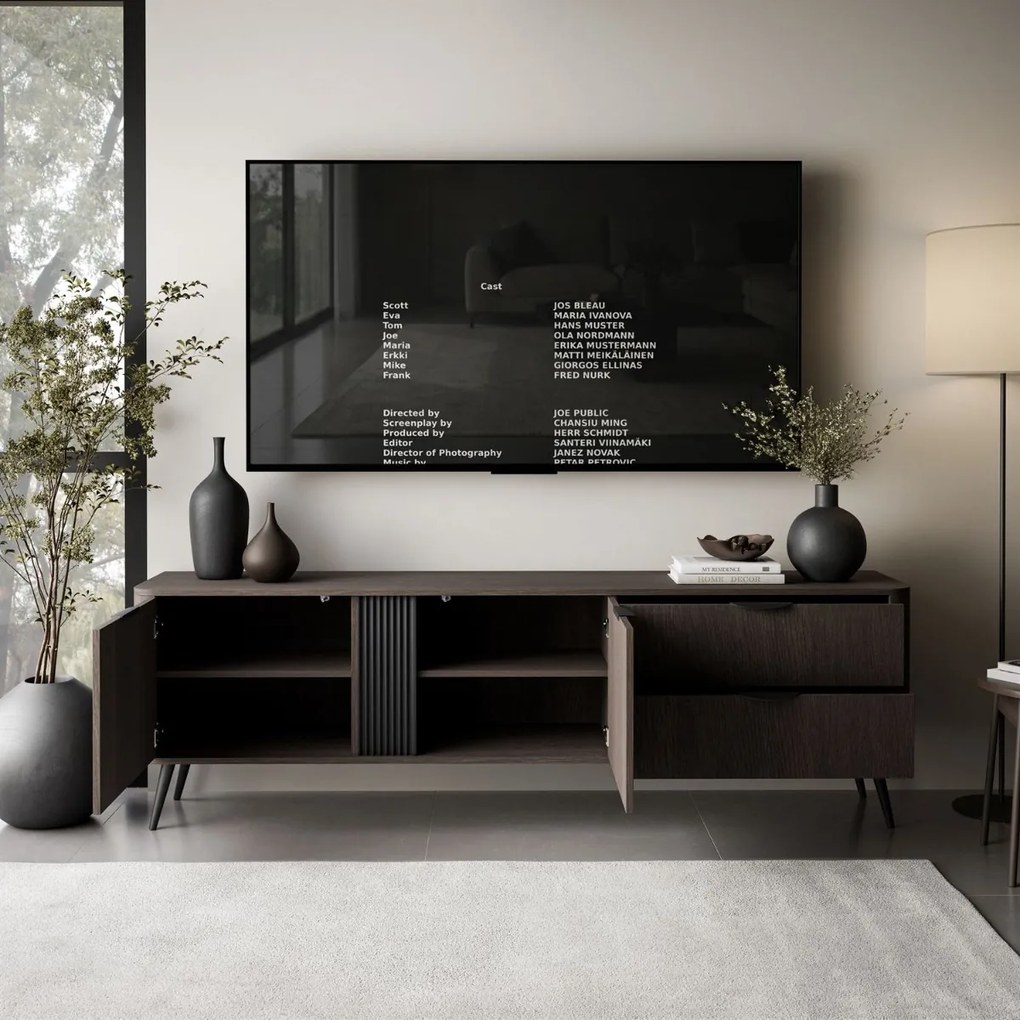 TV STOLÍK VALMONT DUB DUNIN 195 cm