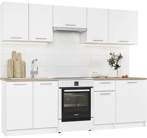 Kuchynská linka Naturel LILA 2,4 m KSETLILA, 1 ks