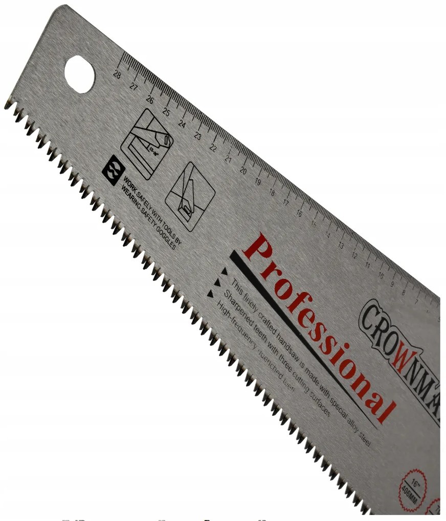 CROWNMAN Ručná píla na drevo 470mm s PROFESIONÁLNOU mierou