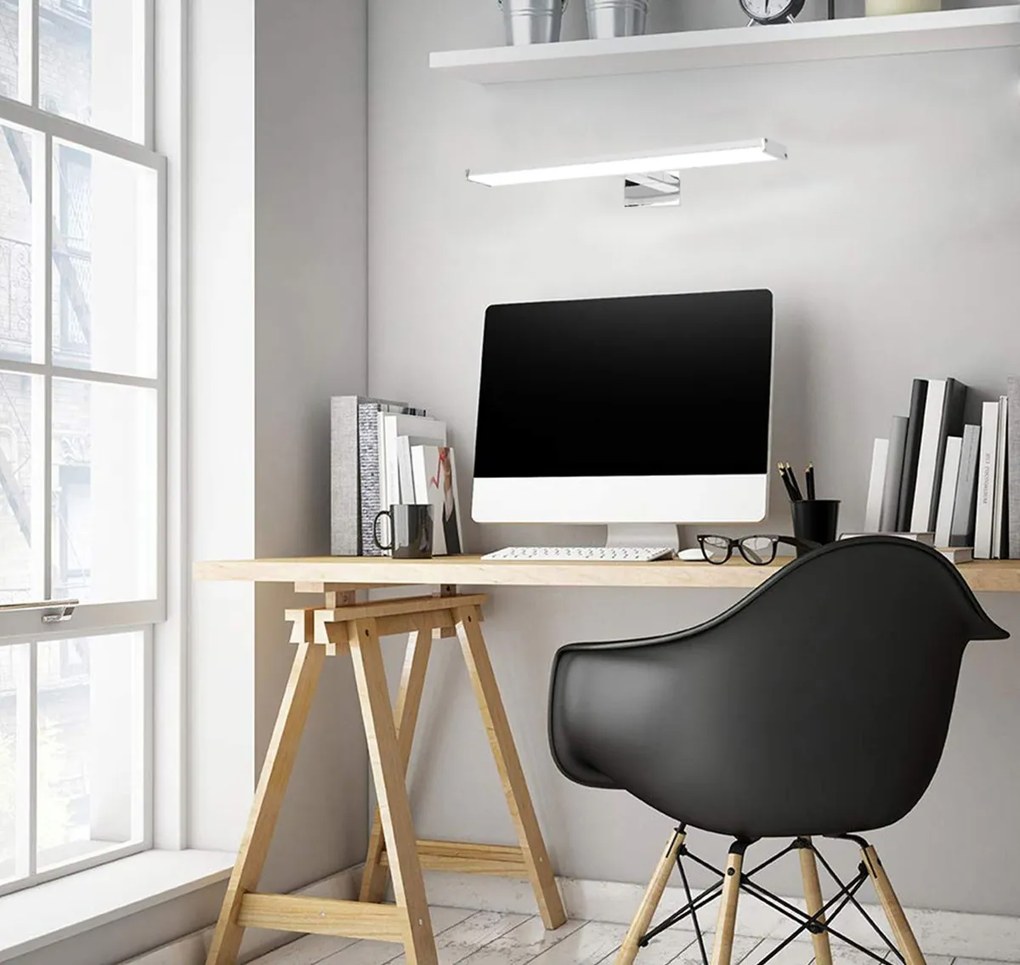 Kúpeľňové svietidlo LED 12W 60CM APP369-1W strieborné