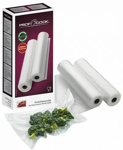 ProfiCook VK 1015 vákuové fólie 28 cm x 6 m, 2 ks