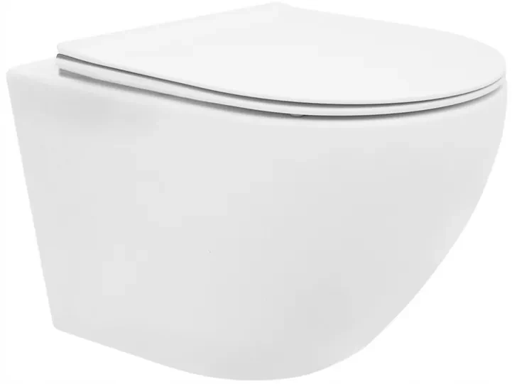 Tece Carlo, sada závesné WC Rea Carlo 49x37 cm + inštalačný modul pod omietku Tece, TEC-9400412-REA-C2760