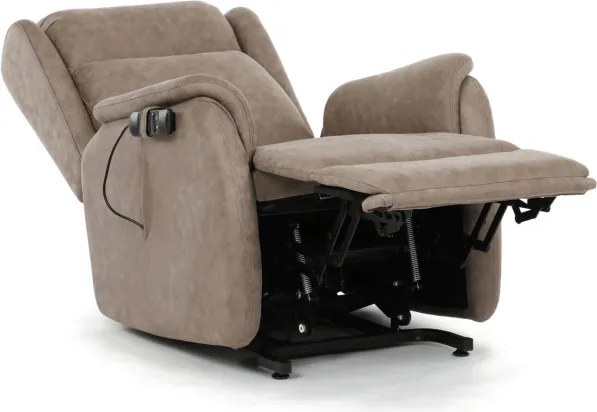 Polohovacie kreslo béžové, elektrické TV-L8902 LAN3