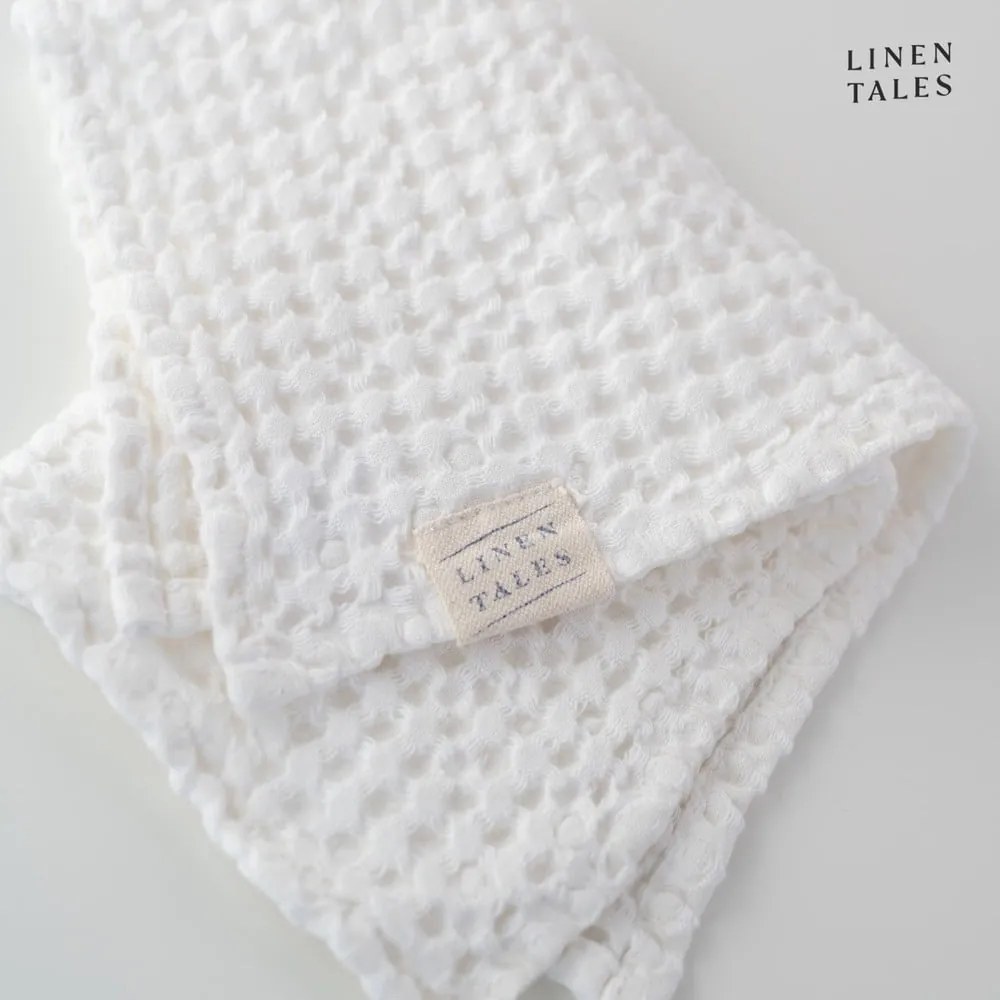 Biele uteráky a osušky v súprave 3 ks Honeycomb - Linen Tales