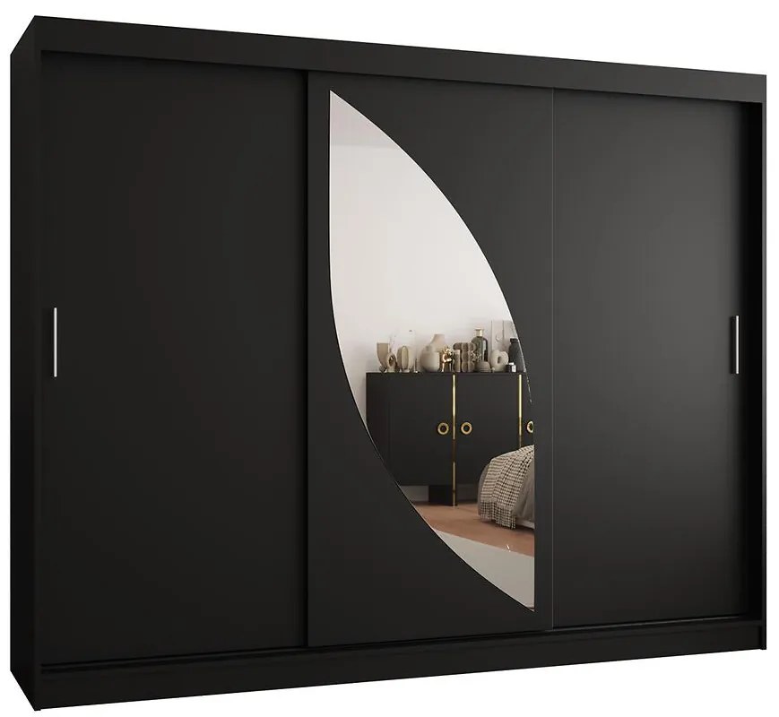 Skriňa Milo 250 čierna