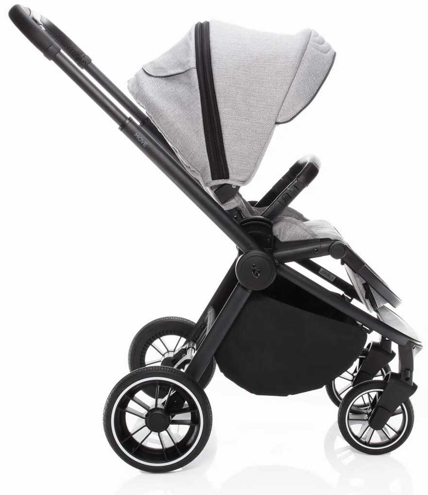 Športový kočík Move, Silver Grey/Black