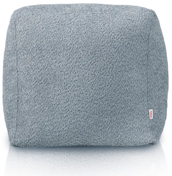 Taburetka Boucle modrá