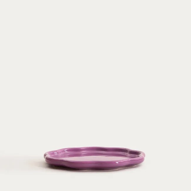 Dekoračný tanier FLORINA fialový 765889