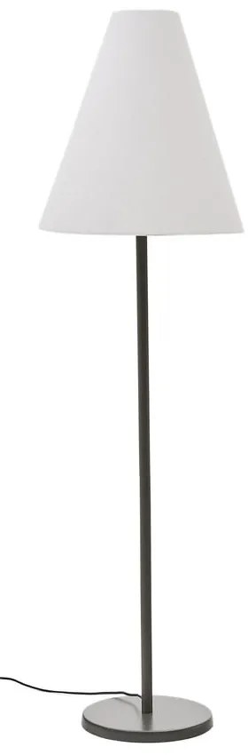Tmavozelená stojacia lampa s textilným tienidlom (výška 153 cm) Navat – Kave Home