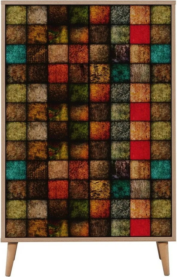 Skrinka Mega Sonoma Oak Cubes