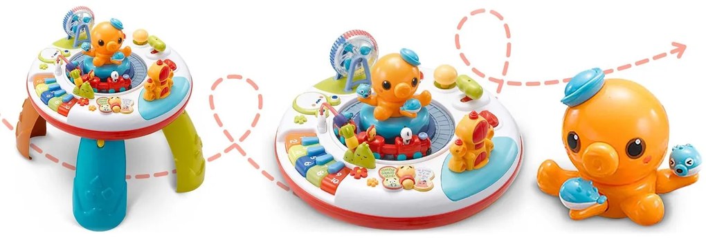 Vzdelávací stôl s hudbou a zvukom Ricokids 781800