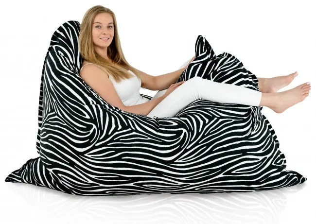 Vankúš na sedenie Zebra
