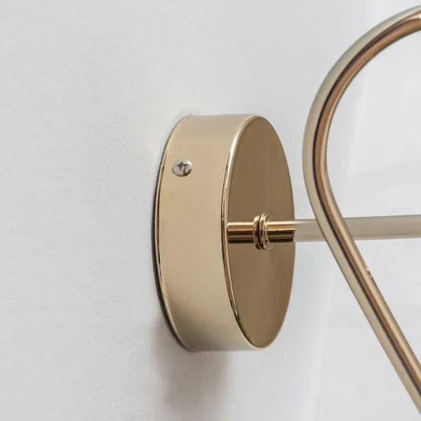 Nástenné svietidlo OXFORD 1xE27/15W/230V zlaté