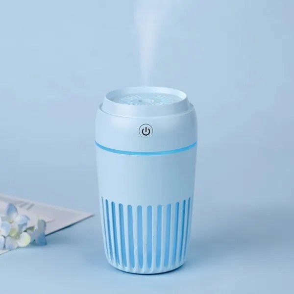 LED RGB Zvlhčovač vzduchu 300 ml LED/2W/5V modrá