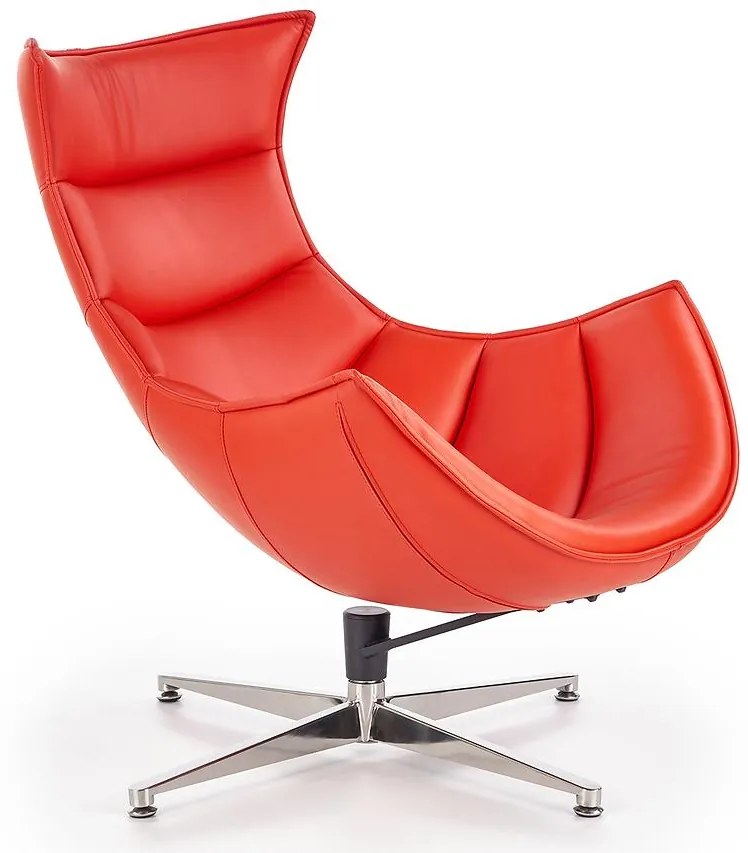 Kreslo Luxor červená