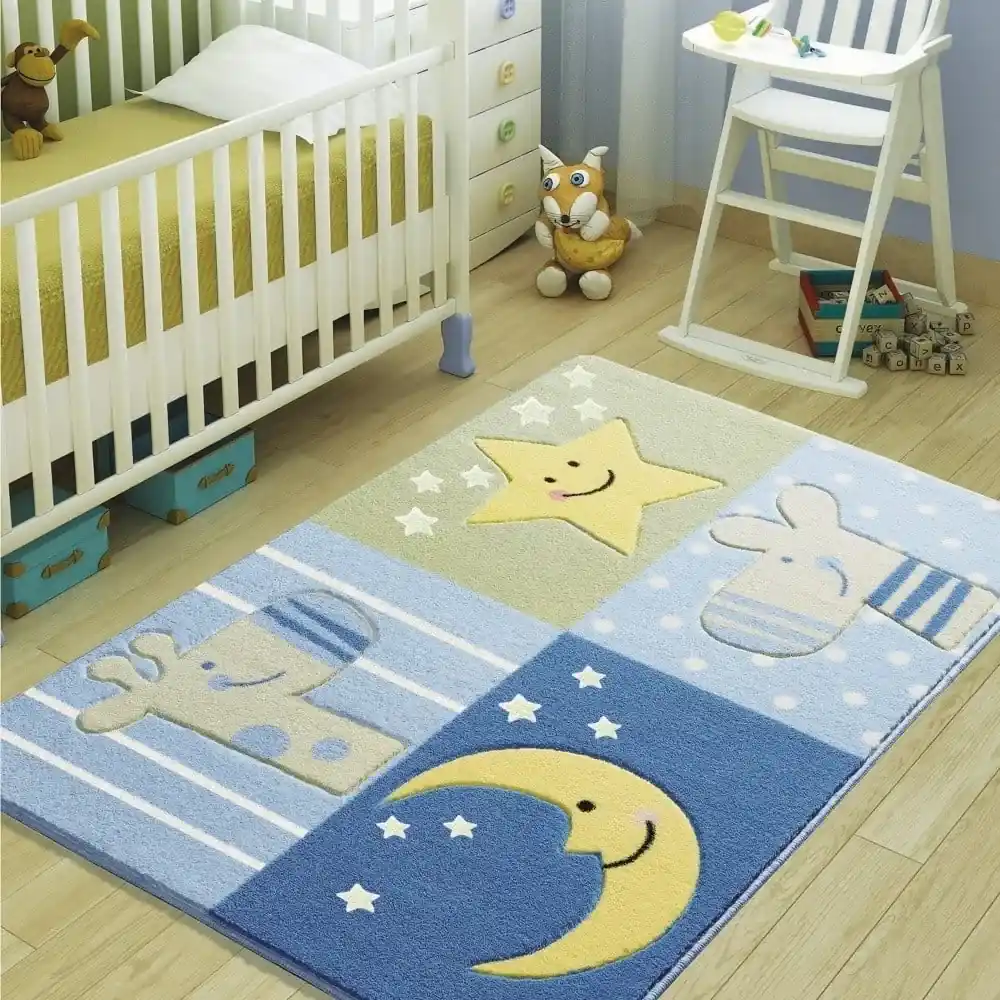Detský koberec Confetti Sleepy, 100 × 150 cm | BIANO