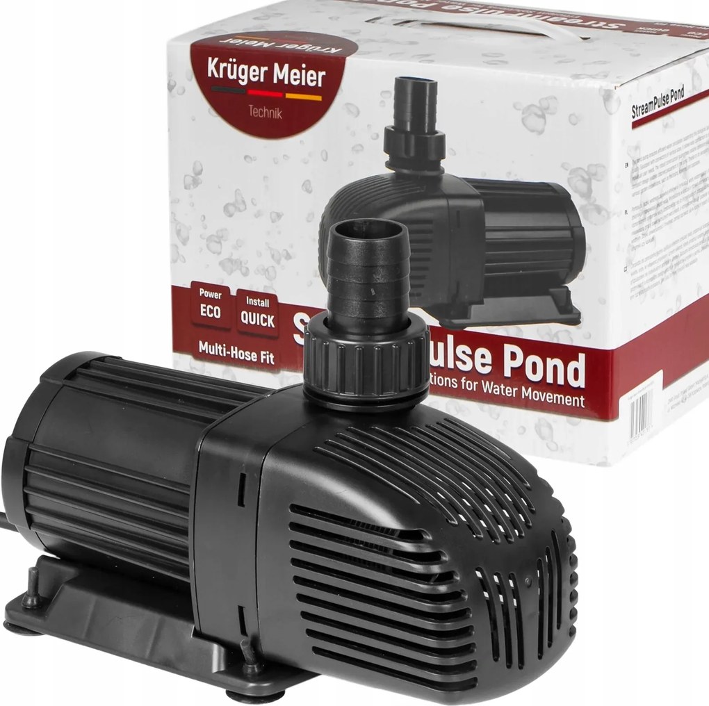 Ponorná Pumpa Do Jazierka Fontány Ponorná 8000 L/h Výkonná
