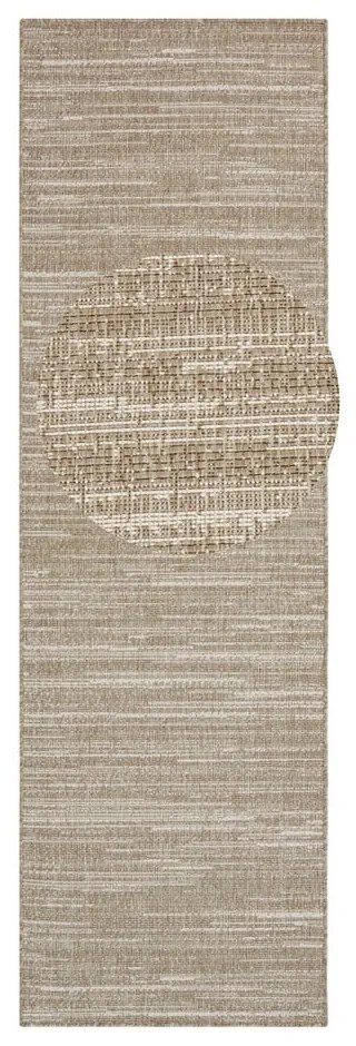 Béžový vonkajší koberec behúň 250x80 cm Gemini - Elle Decoration