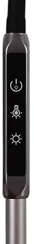 Stolná LED lampa LUCIO, základňa, diaľkový ovládač