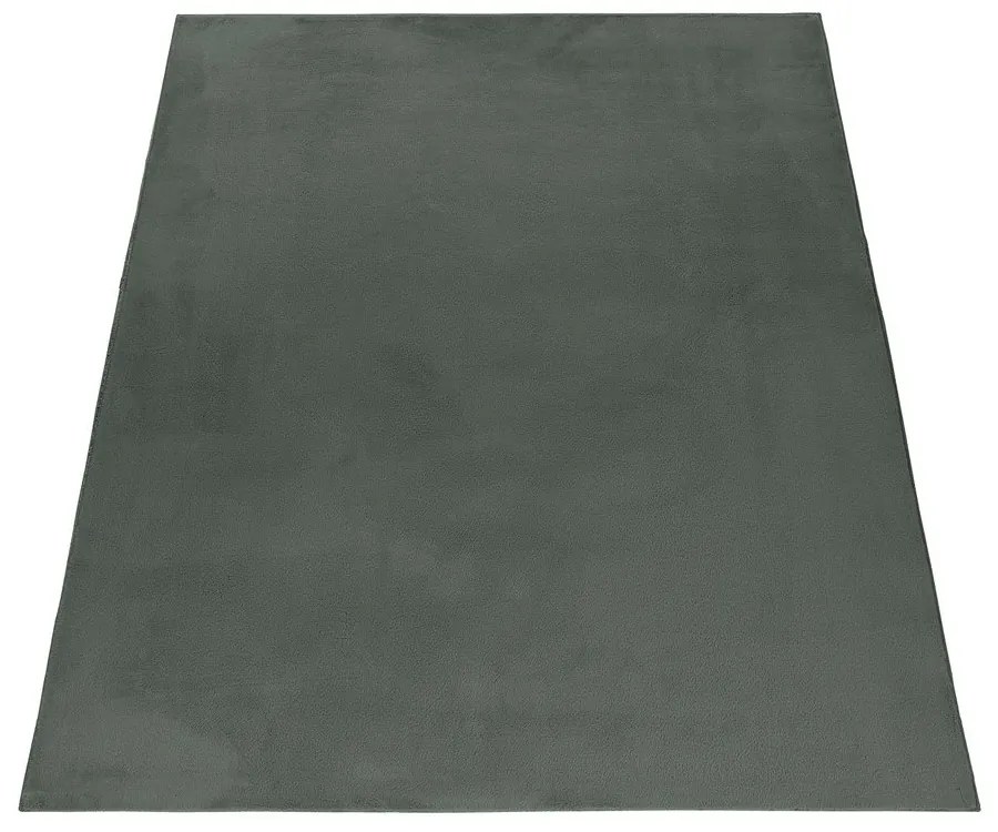 Zelený prateľný koberec 60x110 cm Pouffy – Ayyildiz Carpets