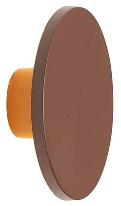 Moderné vonkajšie nástenné svietidlo hrdzavohnedé vrátane LED IP54 - Skyf