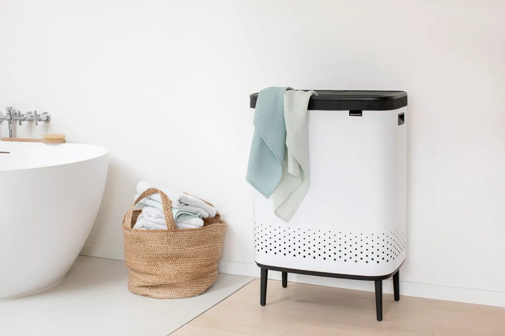 Brabantia Kôš na bielizeň Bo 2x45L biela