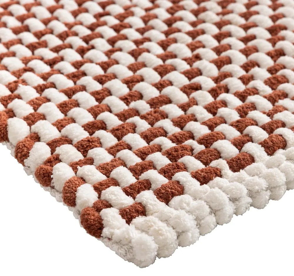 Kúpeľňová predložka v terakotovej farbe 50x80 cm Rafael – douceur d'intérieur