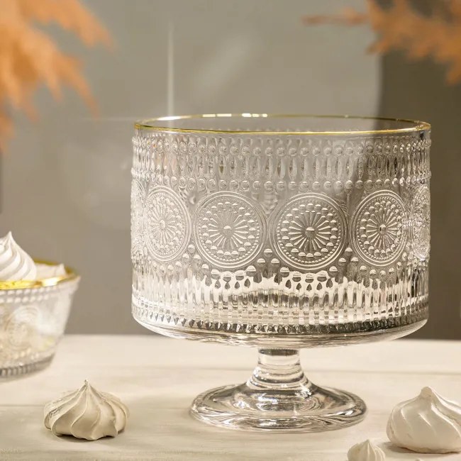 Sklenená miska BARREL so vzormi 883557