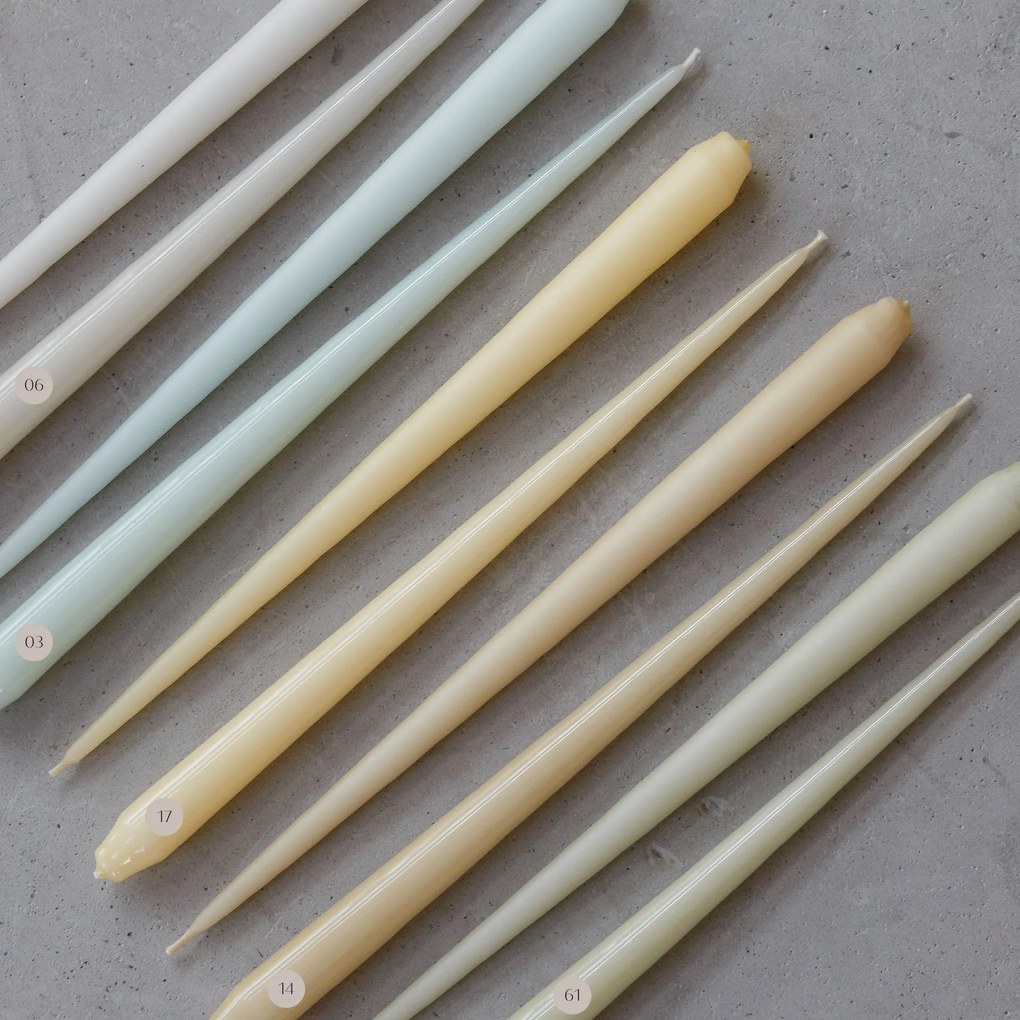 ester & erik Sviečka Taper 32 cm – 14 Pale Ginger – set 2 ks