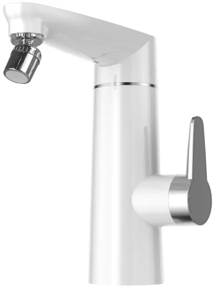 Prietokový ohrievač vody 3000W/230V IPX4 s LED displejom, biely