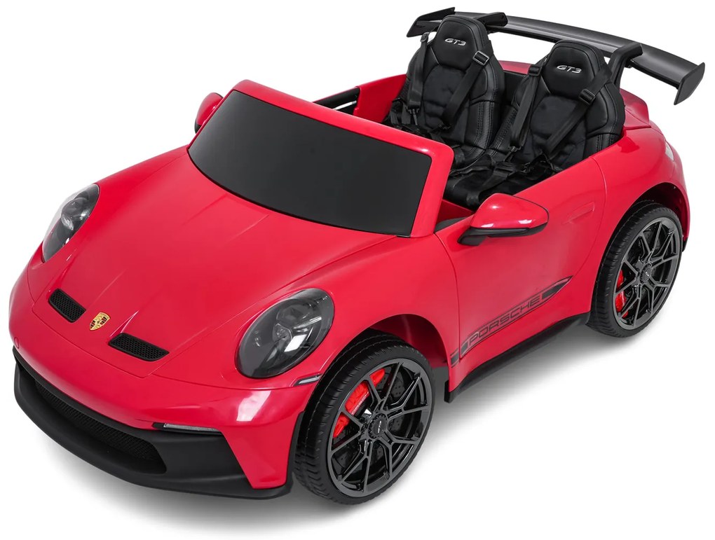 Detské elektrické autíčko Porsche 911 GT3 STRONG MP4 červené